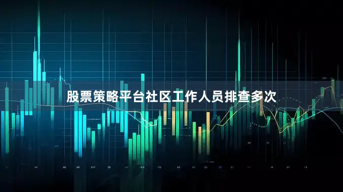 股票策略平台社区工作人员排查多次
